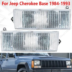 Front Bumper Fog Light Daytime Running Drive Lamp No Bulb For Jeep Cherokee Base 1984 1985 1986 1987 1988 1989-1993 56000098