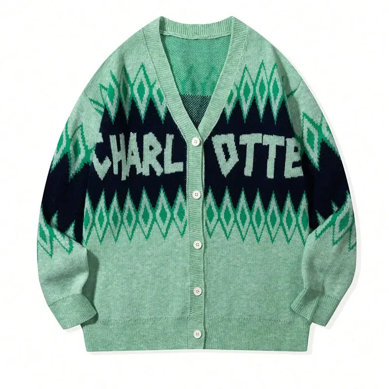2026 Retro Herringbone Knit Sweater Coat - Laid-back and Casual Knitted Jacket for Men and Women Suitable for Both Men and Women