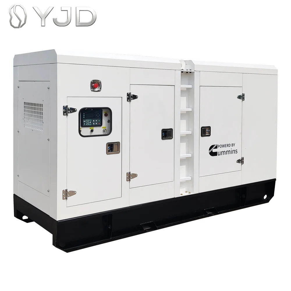 Electric Generator 25 kw cum-mins Engine 50kva 60kva 75kw Silent diesel Generators