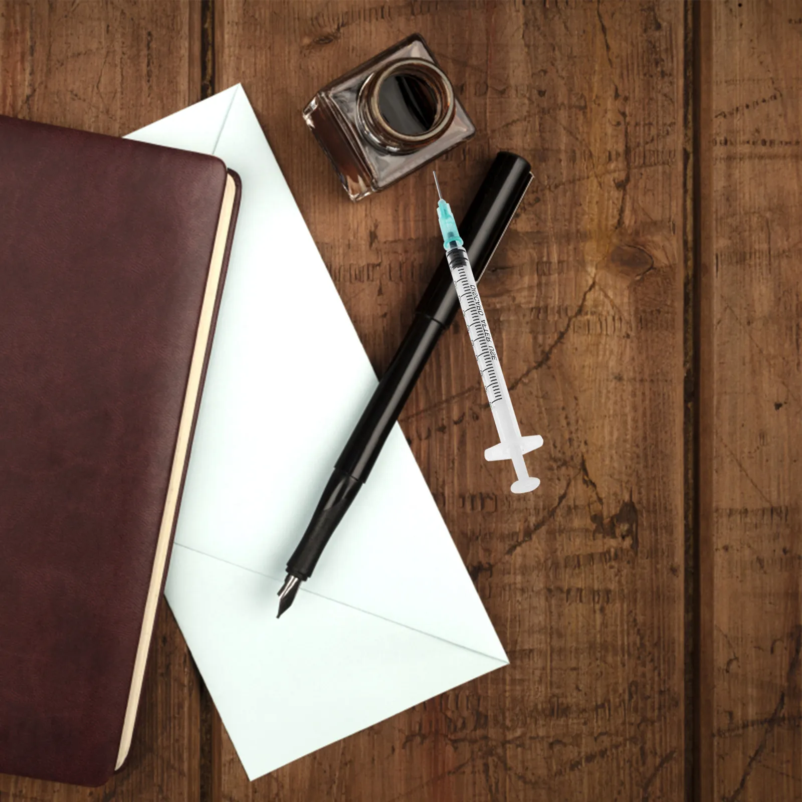 

Набор устройств для заправки чернил в перьевые ручки из высококачественного материала, экономичный, многоразовый конвертер-абсорбер чернил для школы и офиса