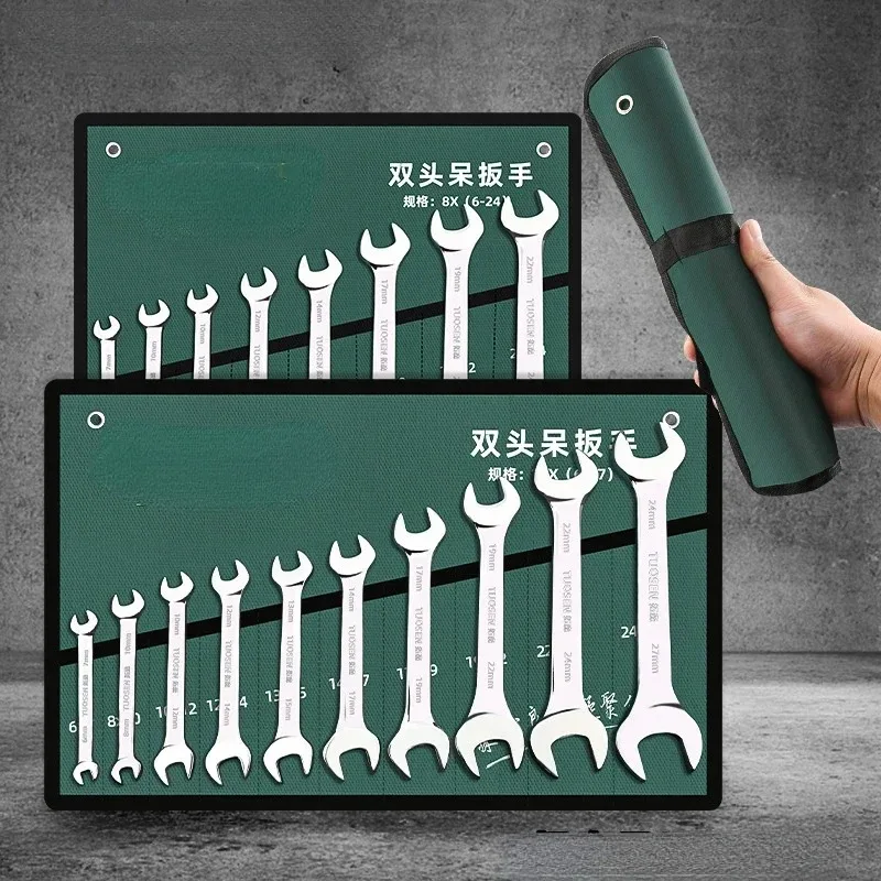 

Double Head Open End Wrench 8-32mm Combination Wrench Hex Spanner Wrench for Car Maintenance Tools