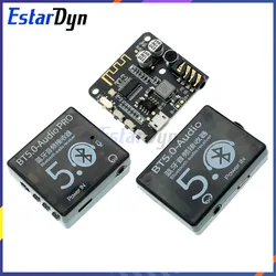 Mini Bluetooth 5.0 Decoder Board Audio Receiver BT5.0 PRO MP3 Lossless Player Wireless Stereo Music Amplifier Module With Case