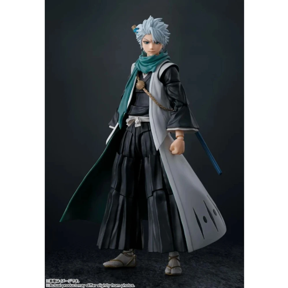 100% Original Bandai SH Figuarts SHF Toshiro Hitsugaya BLEACH Anime Action Figures Toys Model Figura Collector Gifts