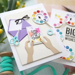 Piggy Craft metal cutting dies cut die mold 2023 New series arrival Scrapbook paper craft knife mould blade punch stencils dies
