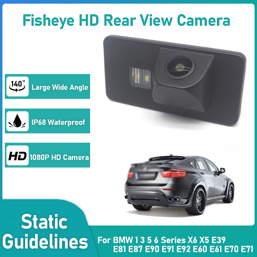 

Car Rearview Rear View Reversing Parking System Camera For BMW 1 3 5 6 Series X6 X5 E39 E81 E87 E90 E91 E92 E60 E61 E70 E71