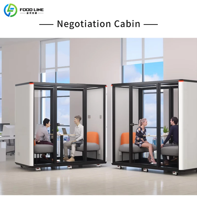 Customized Soundproof Chamber Mobile Acoustic Cabin Silent Office Pod for Home Working Online Classes and Music Practice