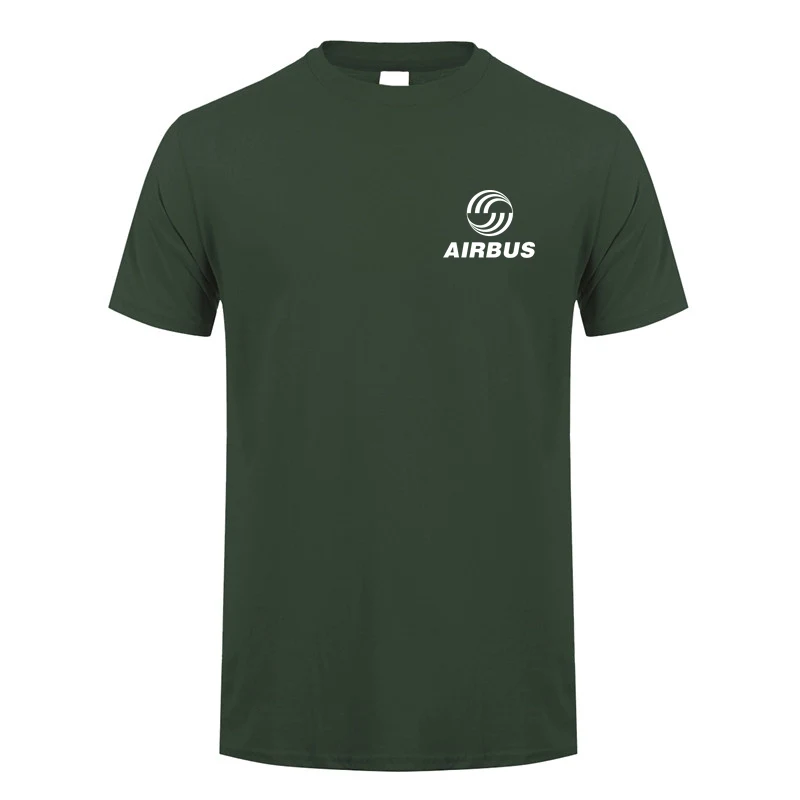 Airbus T Shirt New Men Short Sleeve Cotton T-shirts Man Clothing Streetwear LH-256