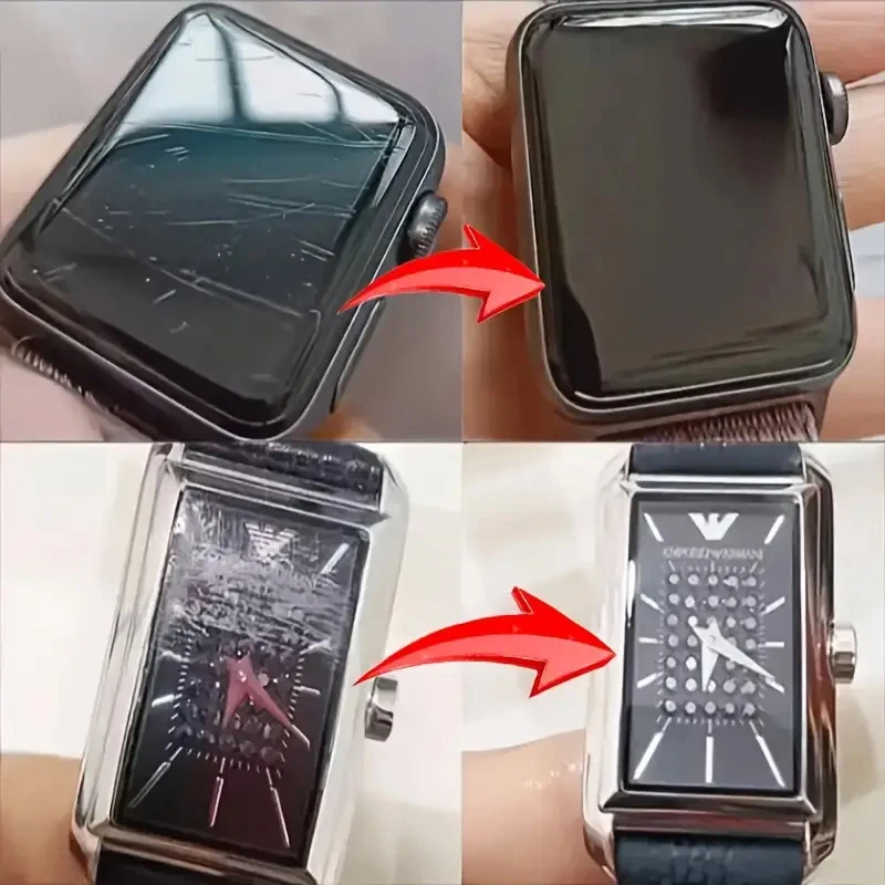 كريم تلميع لإصلاح الخدوش السريع مع إسفنجة مرمم متعدد الأسطح للساعات والمجوهرات ومزيل الأكسدة المعدنية من الفولاذ المقاوم للصدأ #5