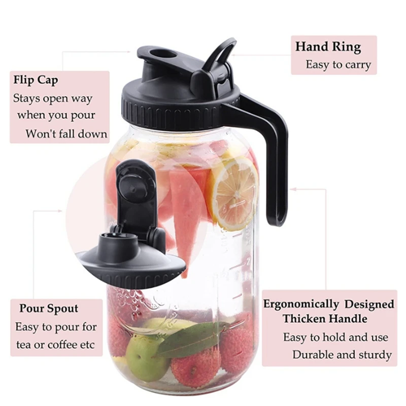 Cafetera en frío con filtro superdenso de acero inoxidable, jarra de 64Oz para café, té helado