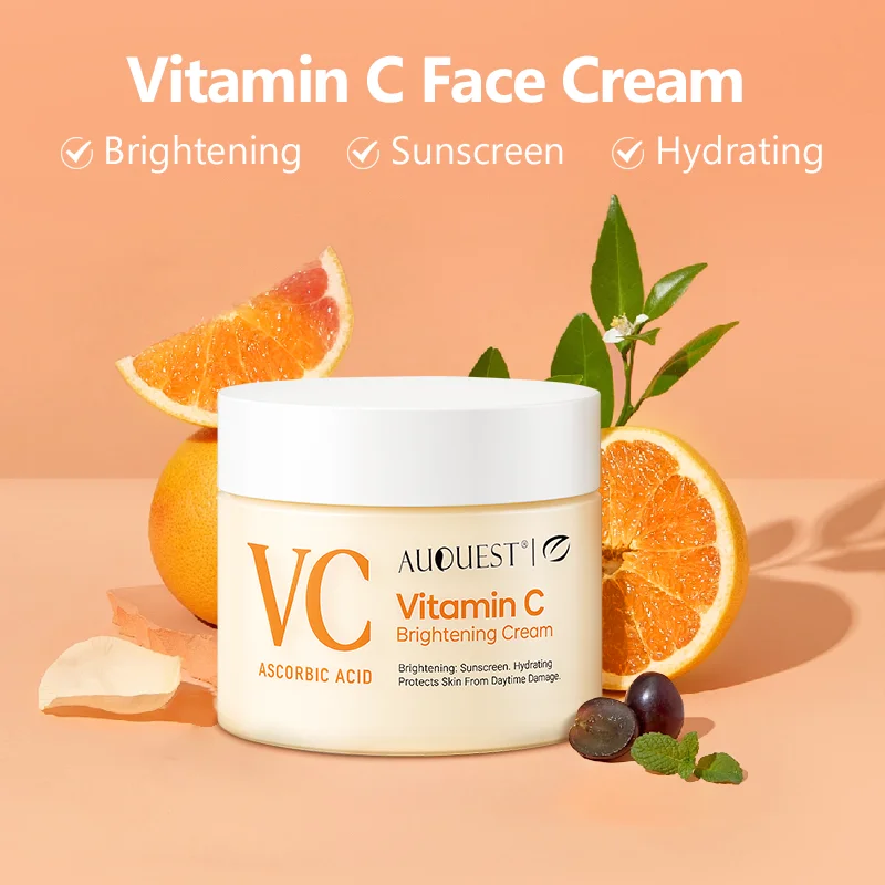 

AUQUEST Vitamin C Face Cream Whitening Dark Spot Reomval Anti-Aging & Moisturizing Facial Skin Care