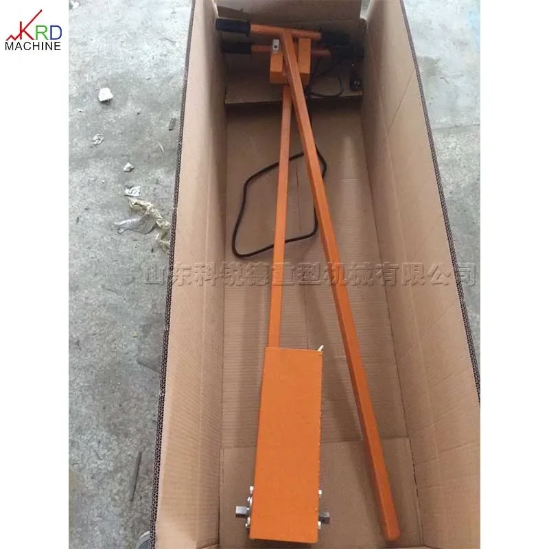 Electric concrete leveling machine hand pulled infinite speed regulating paving machine slope construction paving machine