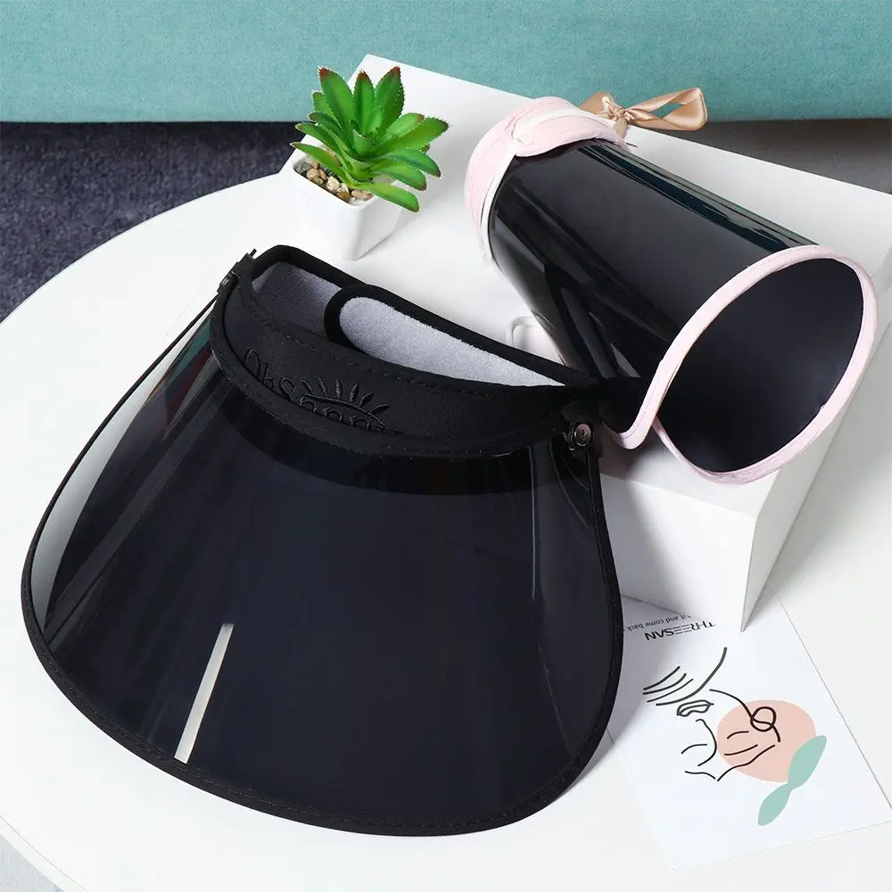 Fashion Sunshade Cap Foldable Anti-UV Visor Solar Protection Face Cover Shield Summer Outdoors Sport Supply Apparel Accessories