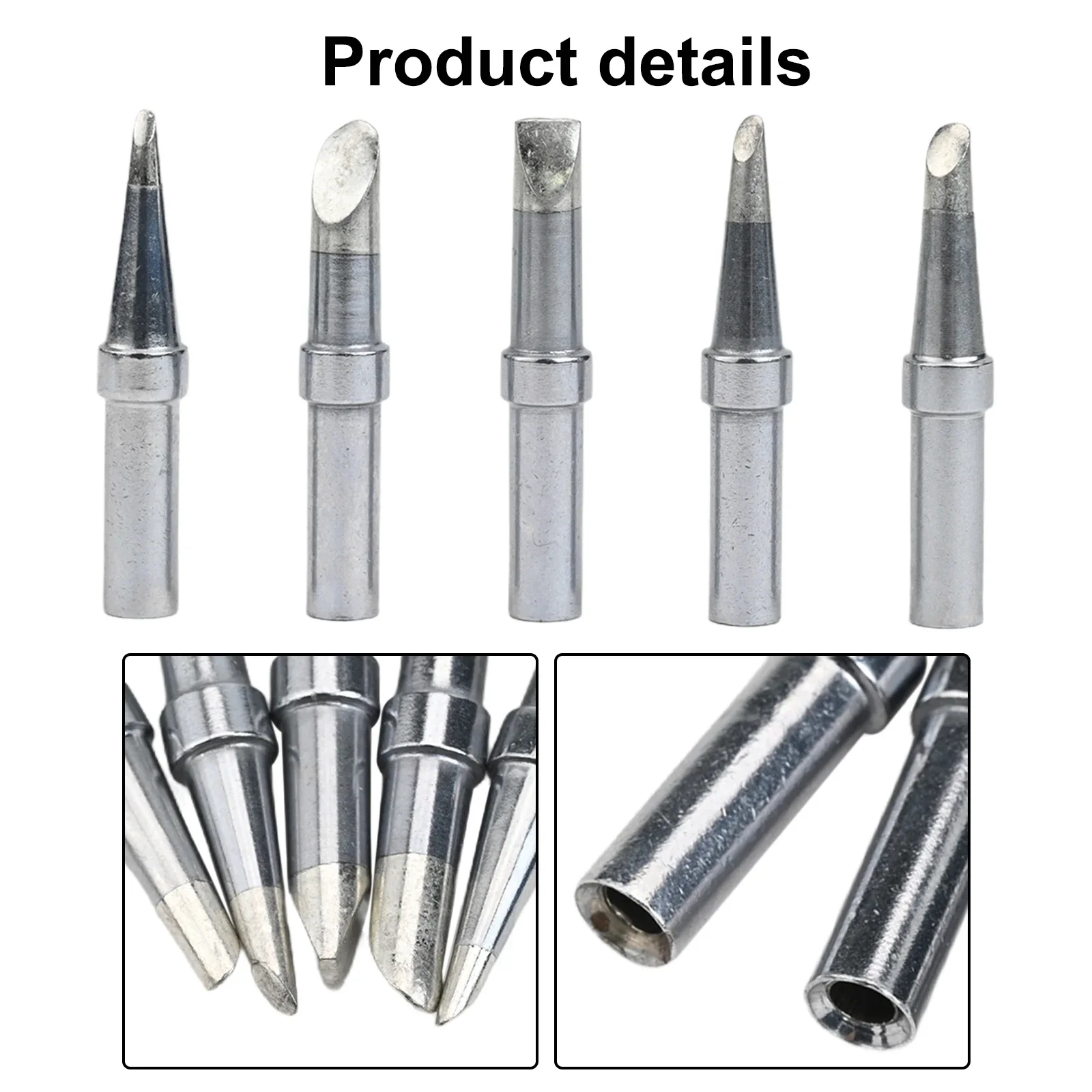 

Achieve Precise Soldering Results with 5Pcs Set of ET Soldering Iron Tips for Weller WE1010NA WESD51 WES50 51 Professional Grade