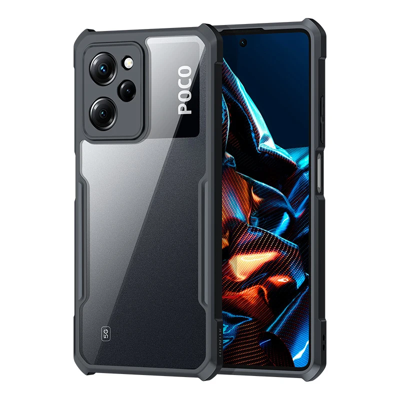

Чехол для телефона Xiaomi Poco X5 Pro, защитная крышка объектива для POCO X5Pro PocoX5, прозрачная Противоударная защитная задняя крышка