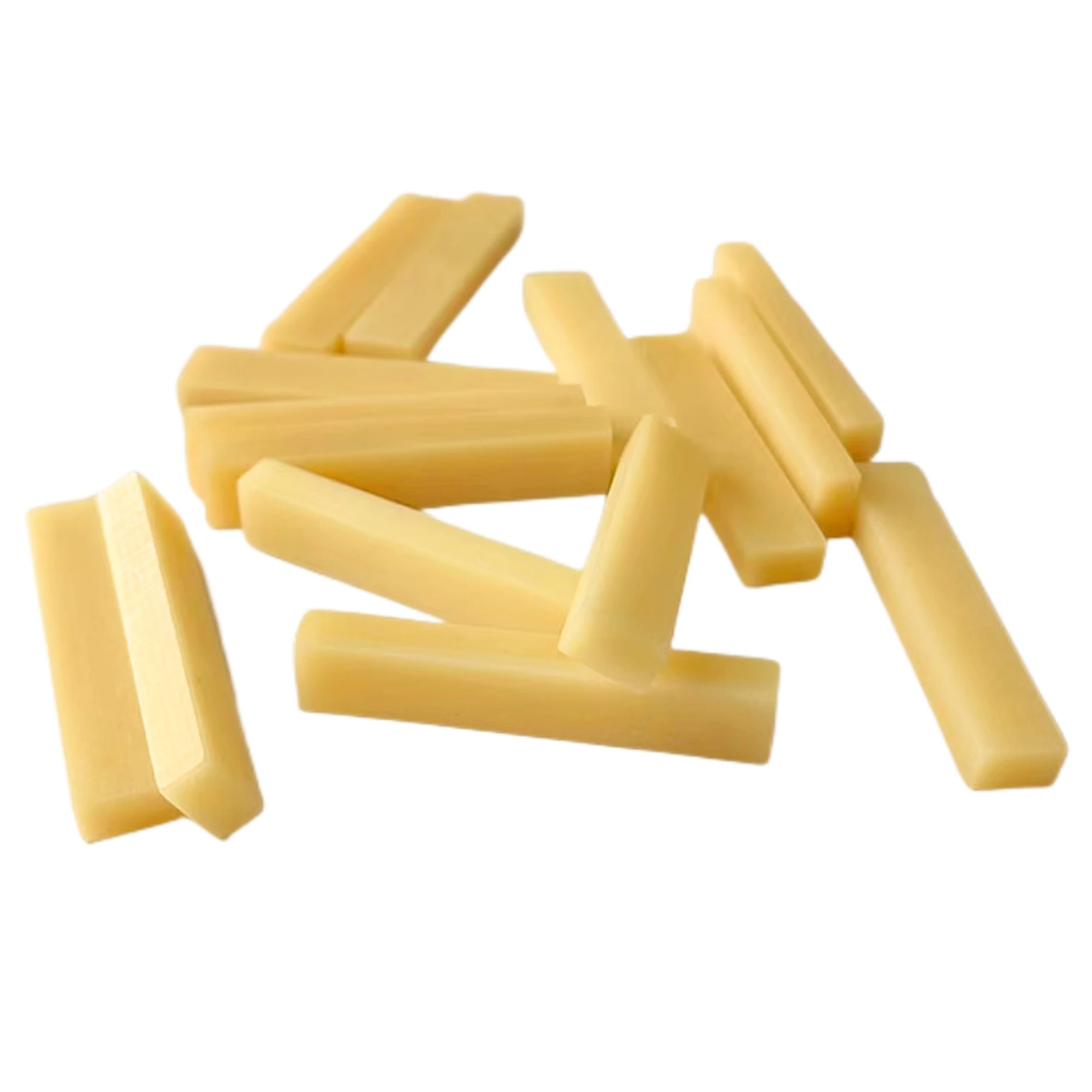 10X Bone Guitar Nut for 55x6x10mm Unbleached Luthier Saddle Bridge