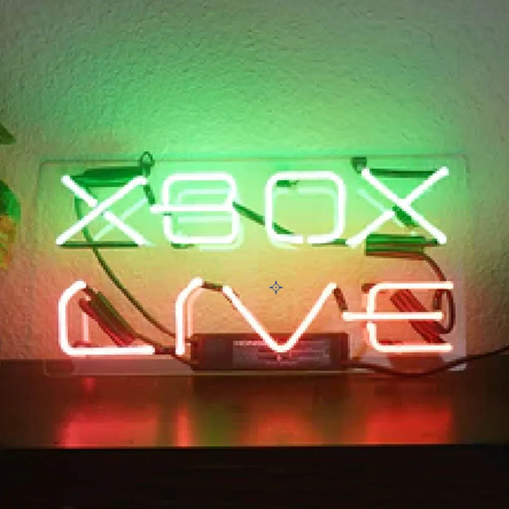 XX BOX Live Game Neon Light Sign Custom Handmade Real Glass Tube Store Bar Advertise Room Decoration Display Lamp  14