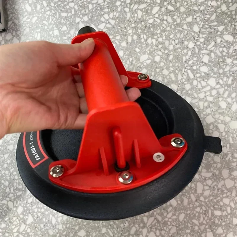 Manual Vacuum Suction Cup Lifter, 20cm 100kg Capacity, Glass Tile Portable