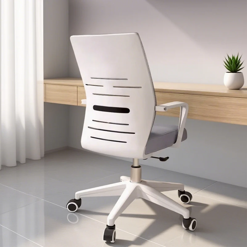

Ergonomic Rolling Office Chair Bedroom Comfortable Arm Backrest Outdoor Office Chair Modern Playseat Taburete Trendy Furniture