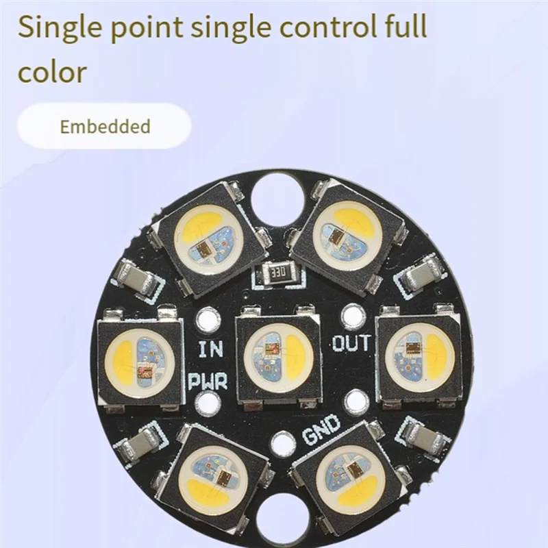 Y45A-Round Desenvolvimento Placa Precisão Desempenho Estável Módulo LED Componente Eletrônico Confiável