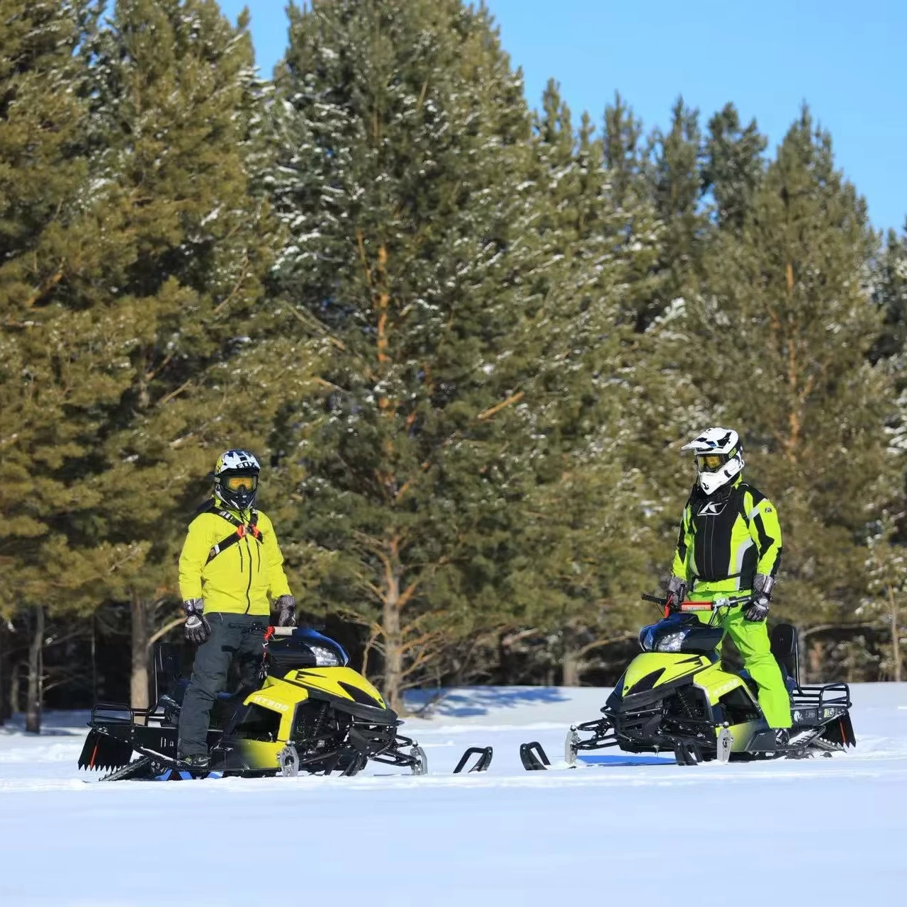 

HTLD High Power Snowmobile200CC Sleigh Snowmobile Adult Snow Vehicle Snow Bike Ski Motocross Motorcycles Off Road Accessory