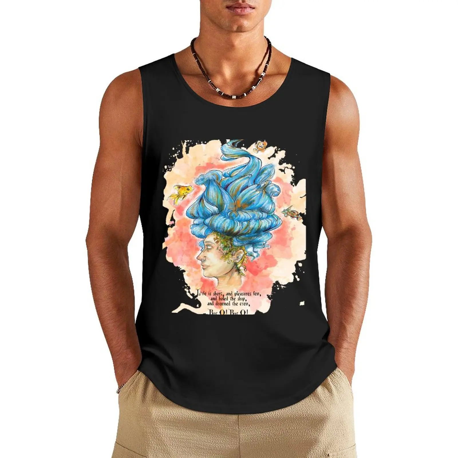 

Lady Isabella Tank Top Men's clothing men gym