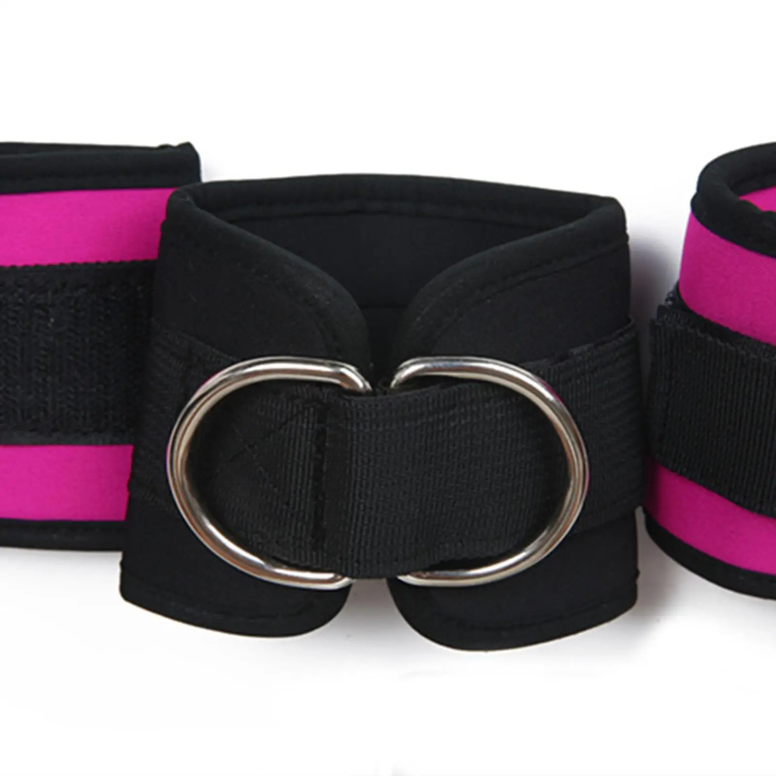 Resistance Band Exercise Work Out Adjustable 1 Pair Ankle Strap for Home Gym