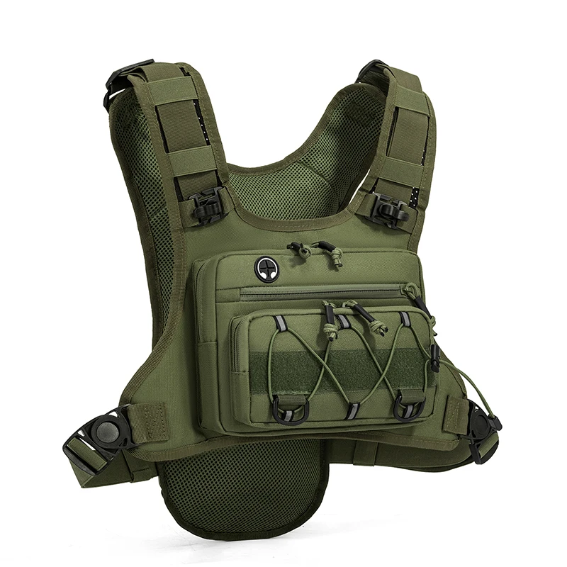 Lauf-Brusttasche Outdoor-Sportweste Rucksack für Wandern Rennen Marathon Tasche Herren Damen Sport Taktische Tasche Camping-Rucksack