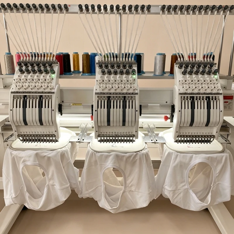 

Embroidery Machine Computerized Single Head 15-Needle Touch Screen for Small Business