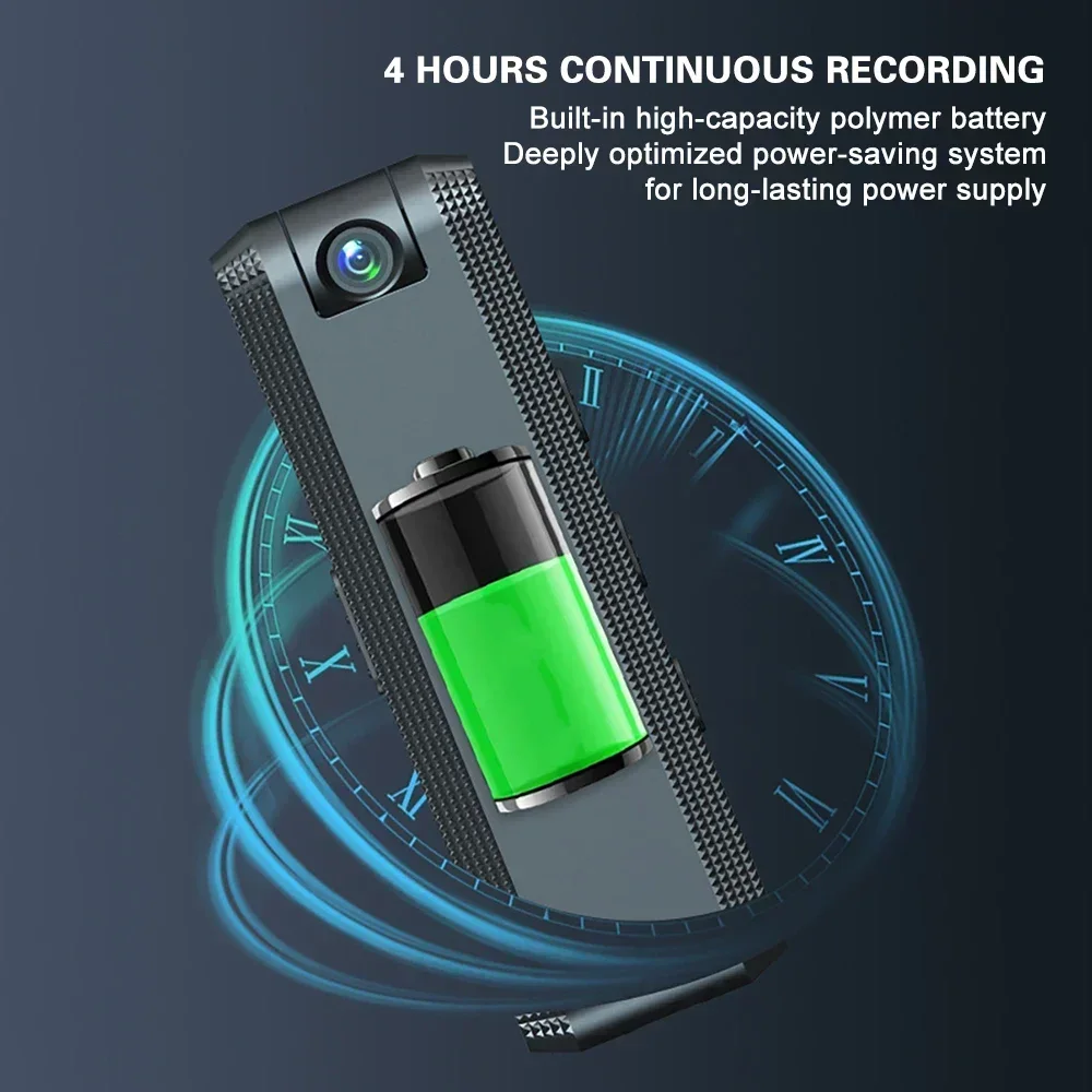 1080P Full HD Micro Mini Body Camera Camcorder Night Vision DV Video Voice Recorder With 180 Rotating len Wearable Small Cam