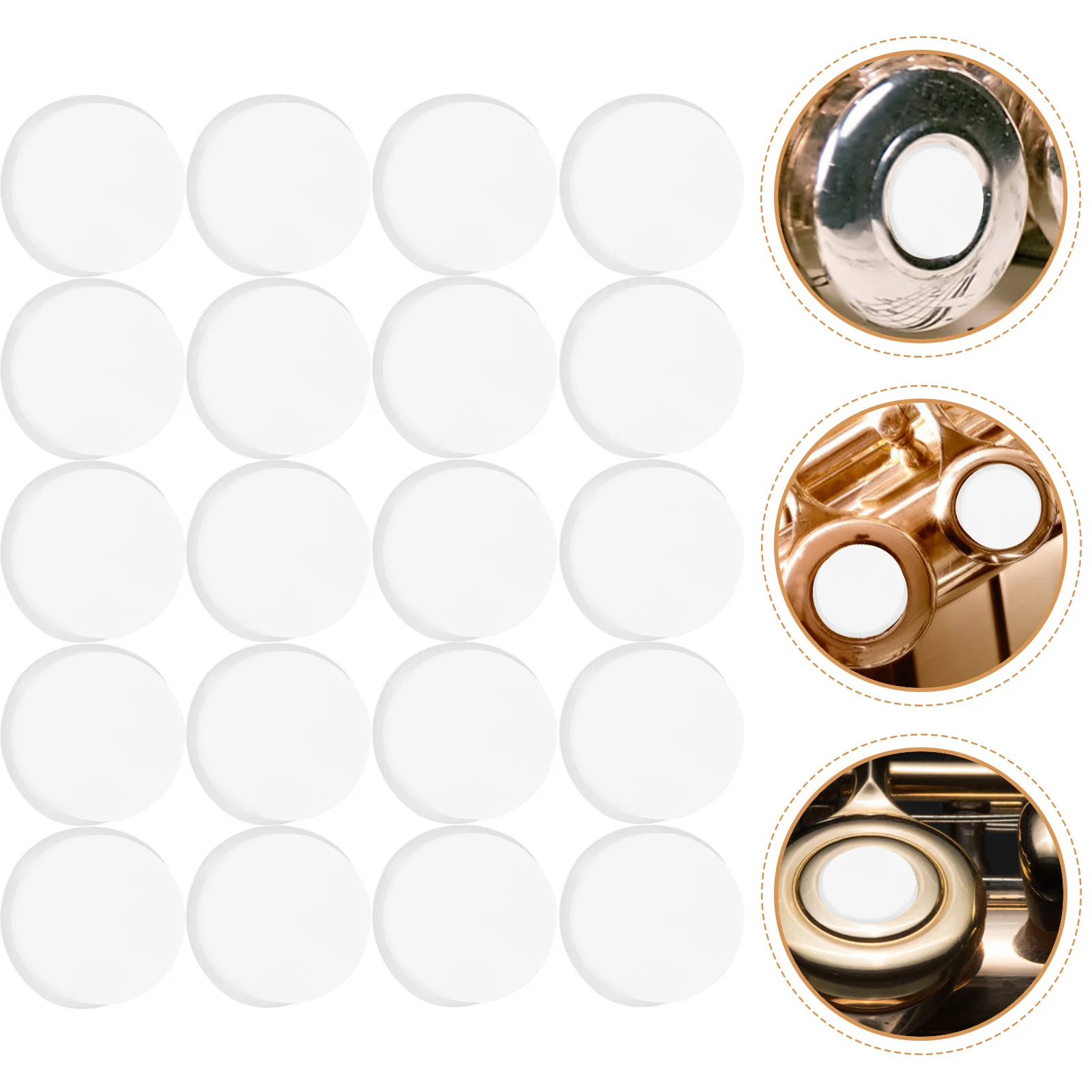 

20pcs Silicone Plug Hole Plug Key Cover Repair Key Caps Durable Premium Material Smooth Surface Easy Installation Practical