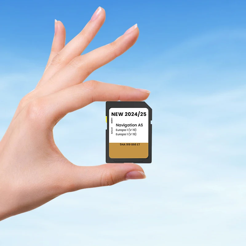 New 2024/2025 for VW Navigation SD Card compatible with Europe + UK only Discover Media MIB2 GPS SD Card
