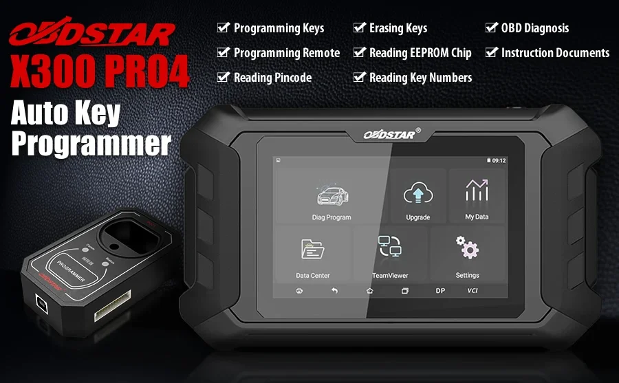 2024 OBD-STAR X300 Pro4 Pro 4 Key Master พร้อมฟังก์ชั่นดีกว่าฟังก์ชั่น OBD-STAR X300 DP Plus ครอบคลุมรุ่นยานพาหนะเพิ่มเติม