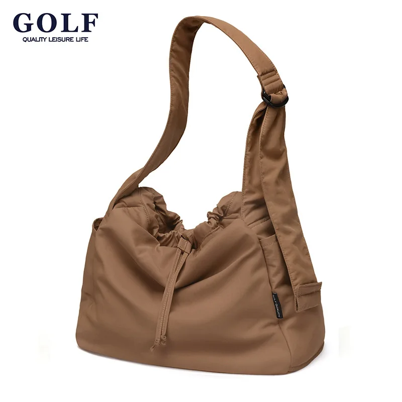 

GOLF QUALITY Large Capacity Nylon Women's Crossbody Bag Stylish Trendy Commuter Single Shoulder Bag Versatile Fashion Accessory