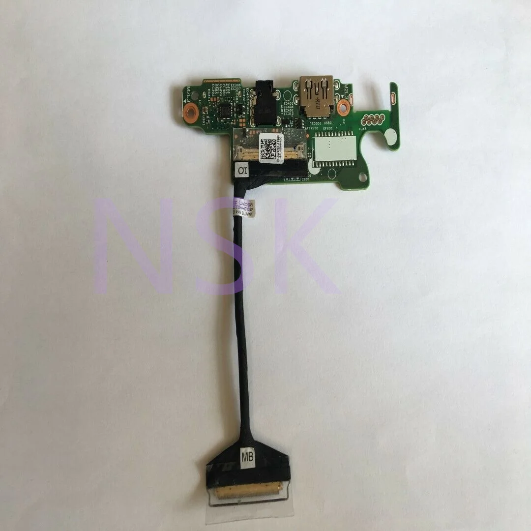 

Original Genuine FOR Dell Inspiron 5590 USB Audio Card Reader IO Circuit Board 2DRNM 02DRNM With cable 100% Spot Testin OK