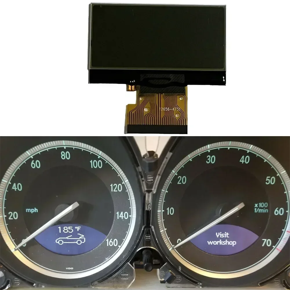 Auto LCD Display Screen Instrument Cluster For Mercedes-Benz For R230 SL350 SL500 SL55 SL65 2003-2008 For AMG Replacement Parts