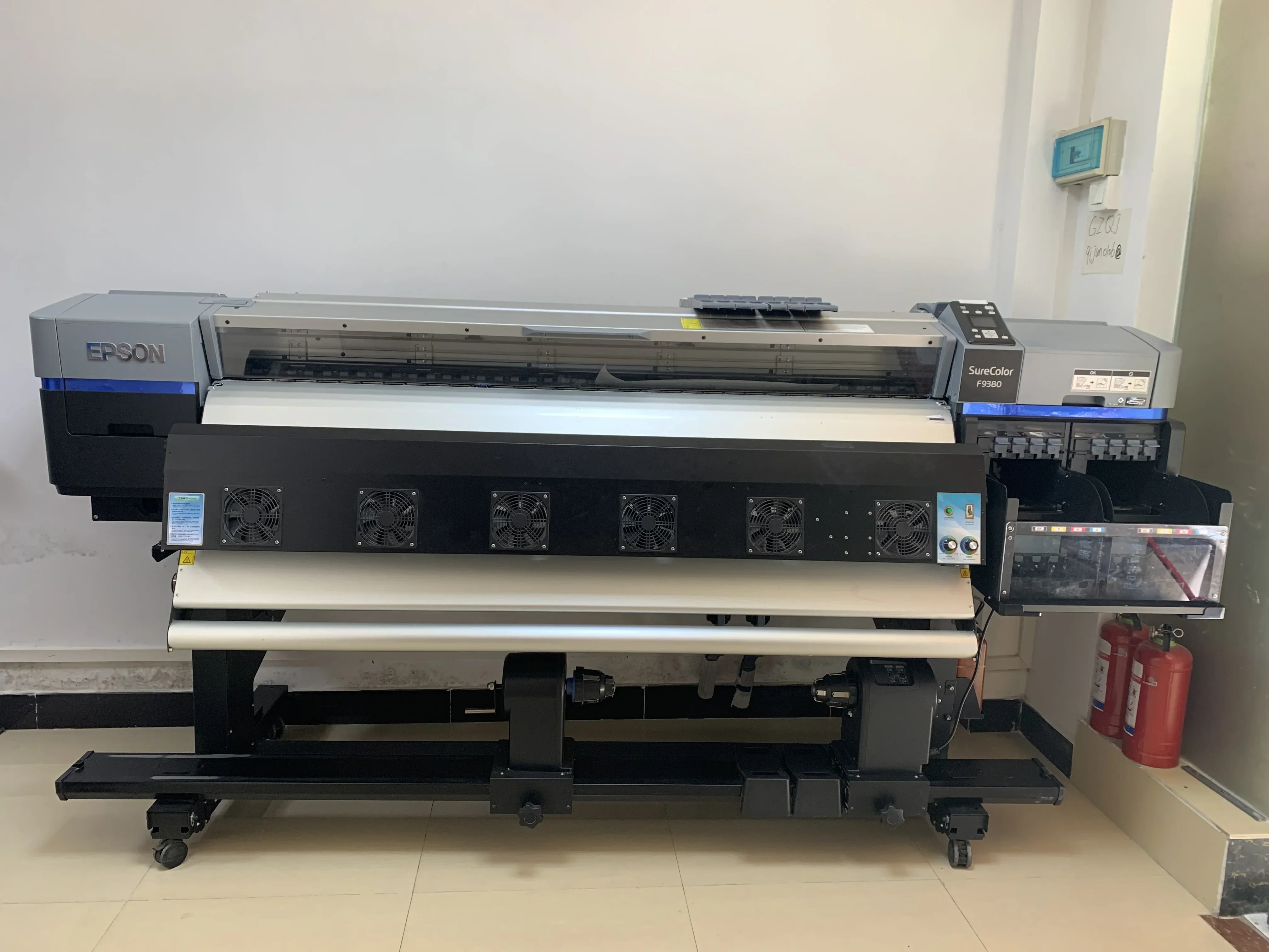 Second-hand Original 1.6 Meters Double Head In Good Condition F9380 Second-hand Sublimation Printer