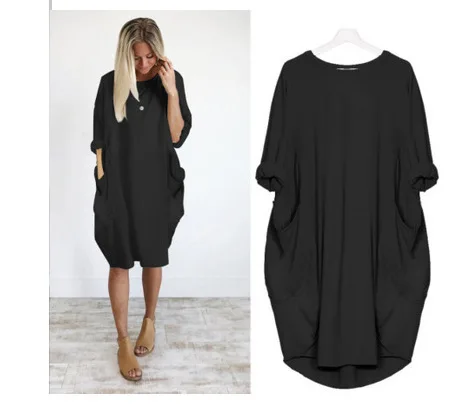 

Spring Autumn Long Sleeve Casual Loose Dress Maternity Clothes for Pregnant Women Vestidos Gravidas Lady Dress Pregnancy Dresses