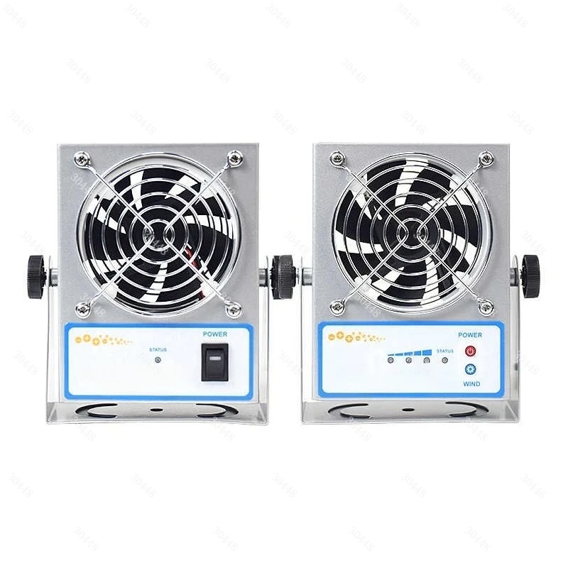 High-Frequency DC Ionizing Fan Desktop or Hanging Mini Static Eliminator Industrial Anti-Static Dust Removal Ion Fan