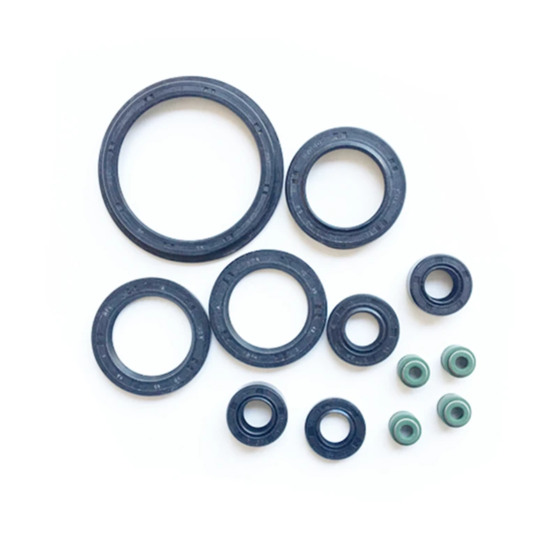 Motorcycle Full Complete 250CC Engine Oil Seal Rubber Gear Shaft Seal For Suzuki GN250 GZ250 TU250 DR250 GN GZ TU DR 250