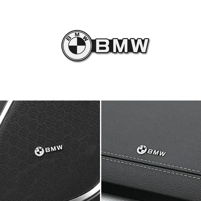 

4/10p for BMW Group car audio badge metal rearview mirror window decoration sticker car supplies