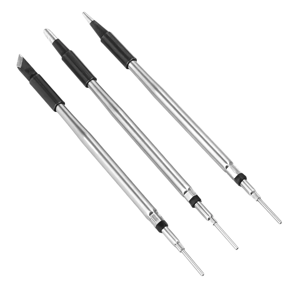 3pcs 5134 Soldering Iron Tip Set Suitable For T5134 Series Solder Pens Replace Portable Soldering Iron Welding Tip Welding Tool
