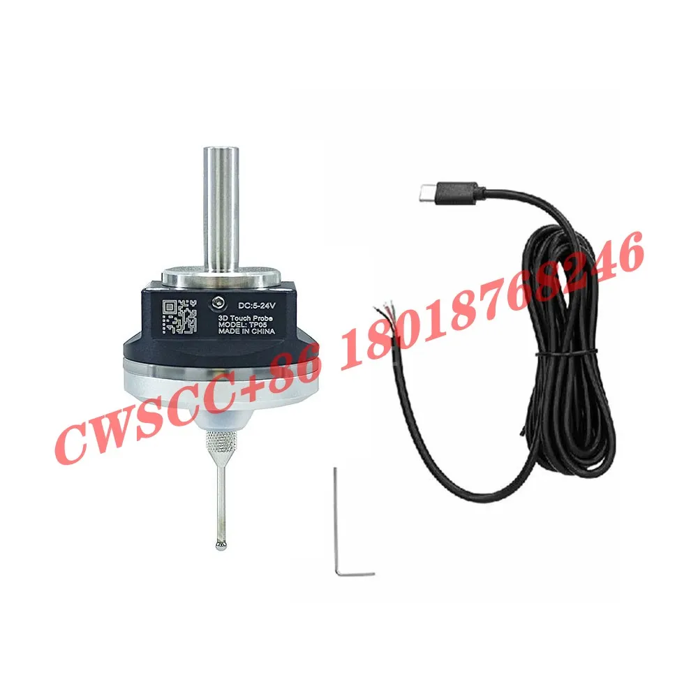 CNC V6 anti-roll 3D Touch Probe edge finder to find the center precision  compatible with mach3 and grbl center