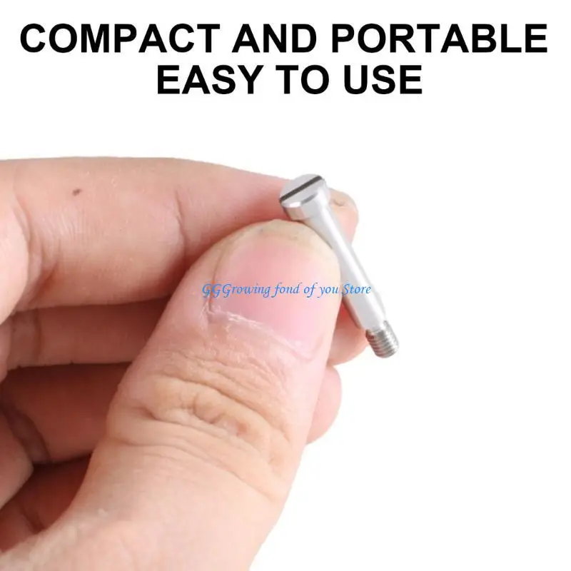 H9EB 2PCS 4MM مسامير الفولاذ المقاوم للصدأ مقاوم المقاوم للصدأ خرطوشة تصاعد مسامير مغزل البراغي