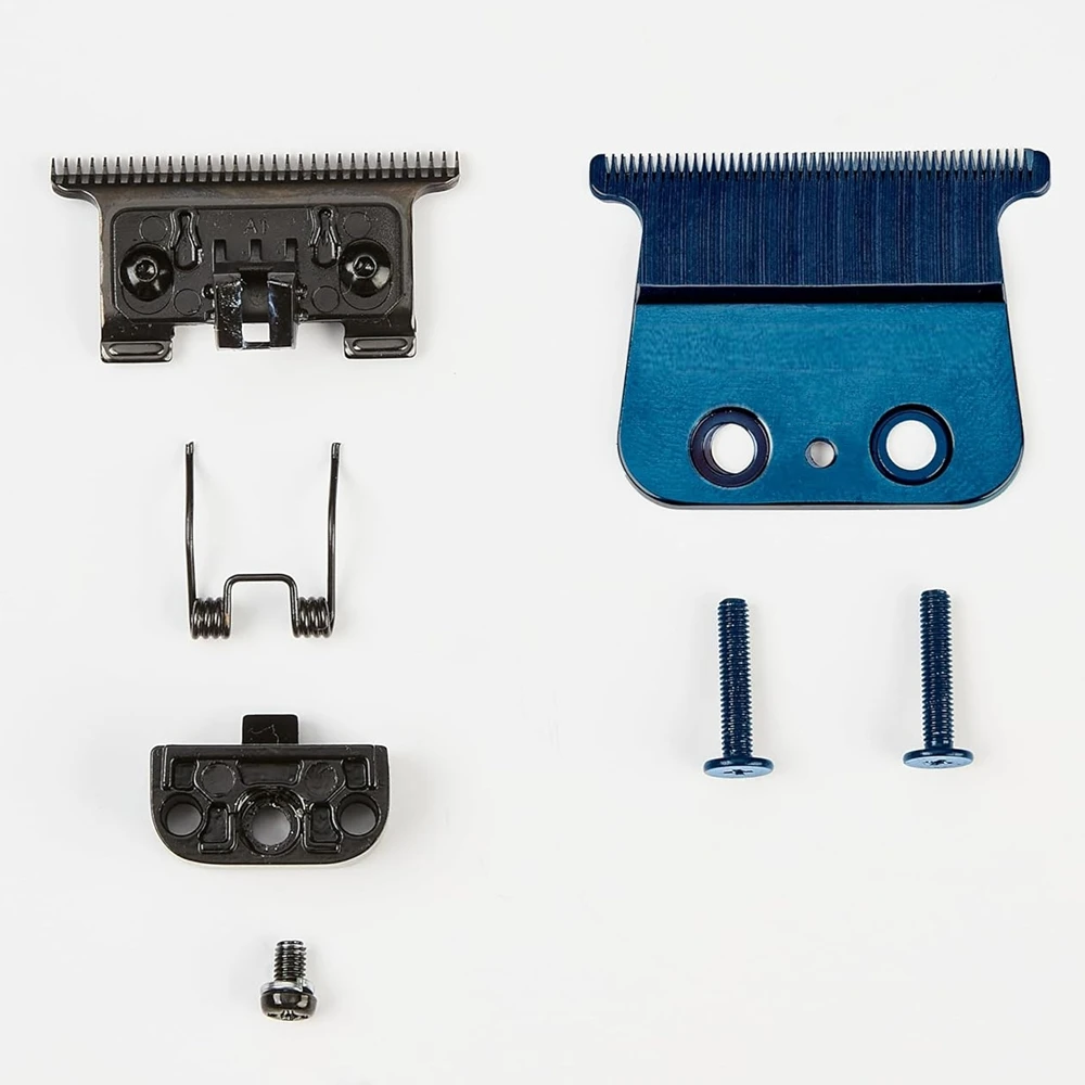 Replacement blue Blades DLC Compatible with BaBylissPRO Barberology FX726 and FX787 Trimmer, Replacement T Blades for Outlining