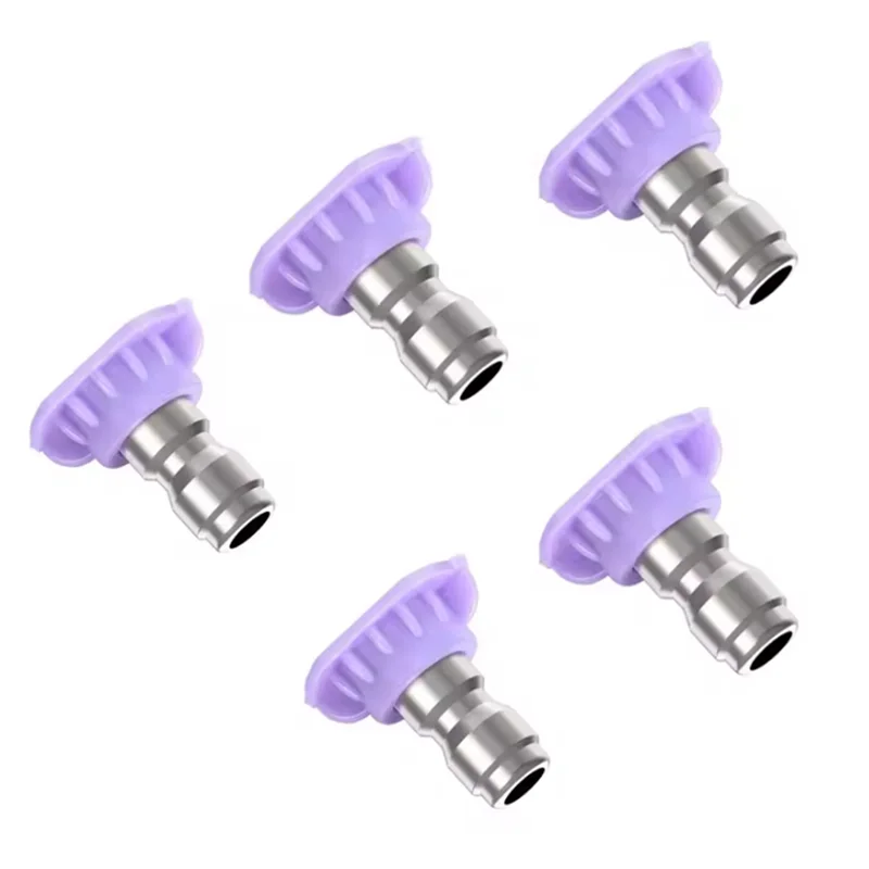 

A93Z For Plant Compatible Pressure Washer Low-Pressure Mist Nozzle Tip With 4-Direction Water Discharge& 1/4 Inch Quick Connecto