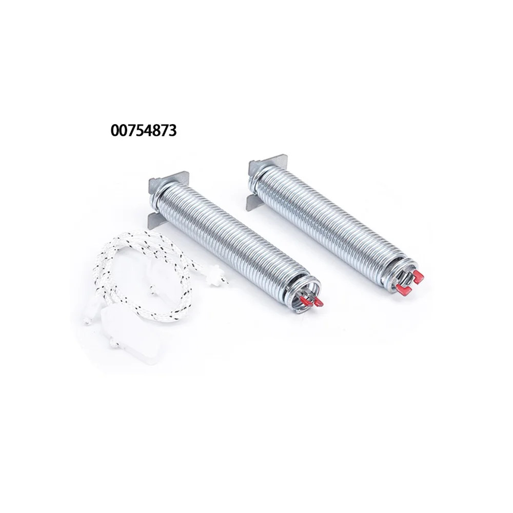 2 قطعة 00754873 طقم كابل زنبركي لباب غسالة الأطباق لقطع غيار المفصلي Bosch Thermador Gaggenau 00626664، 3279710، AP5802936،