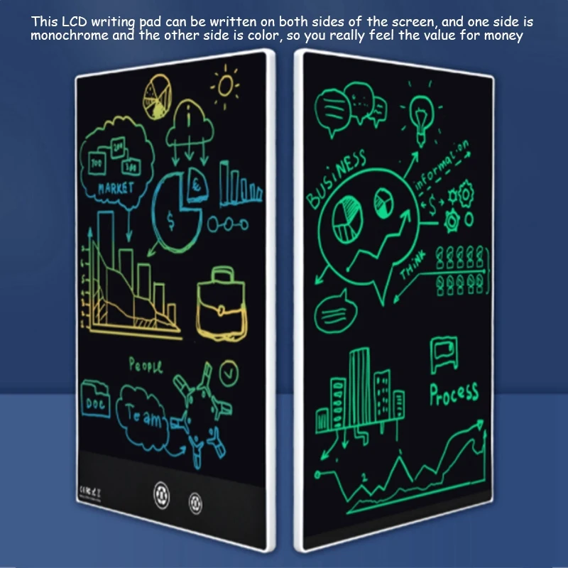 11.5 Inch Colorful Ultrathin Full Screen LCD Writing Tablet Built-In Magnets Innovative Drawing Pad Memo Board