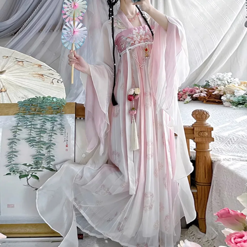 

Vintage Clothes Ethnic Style Cosplay Costumes Dance Wear Party Chinese Style Hanfu Women Dress Traditional Chinese Clothing