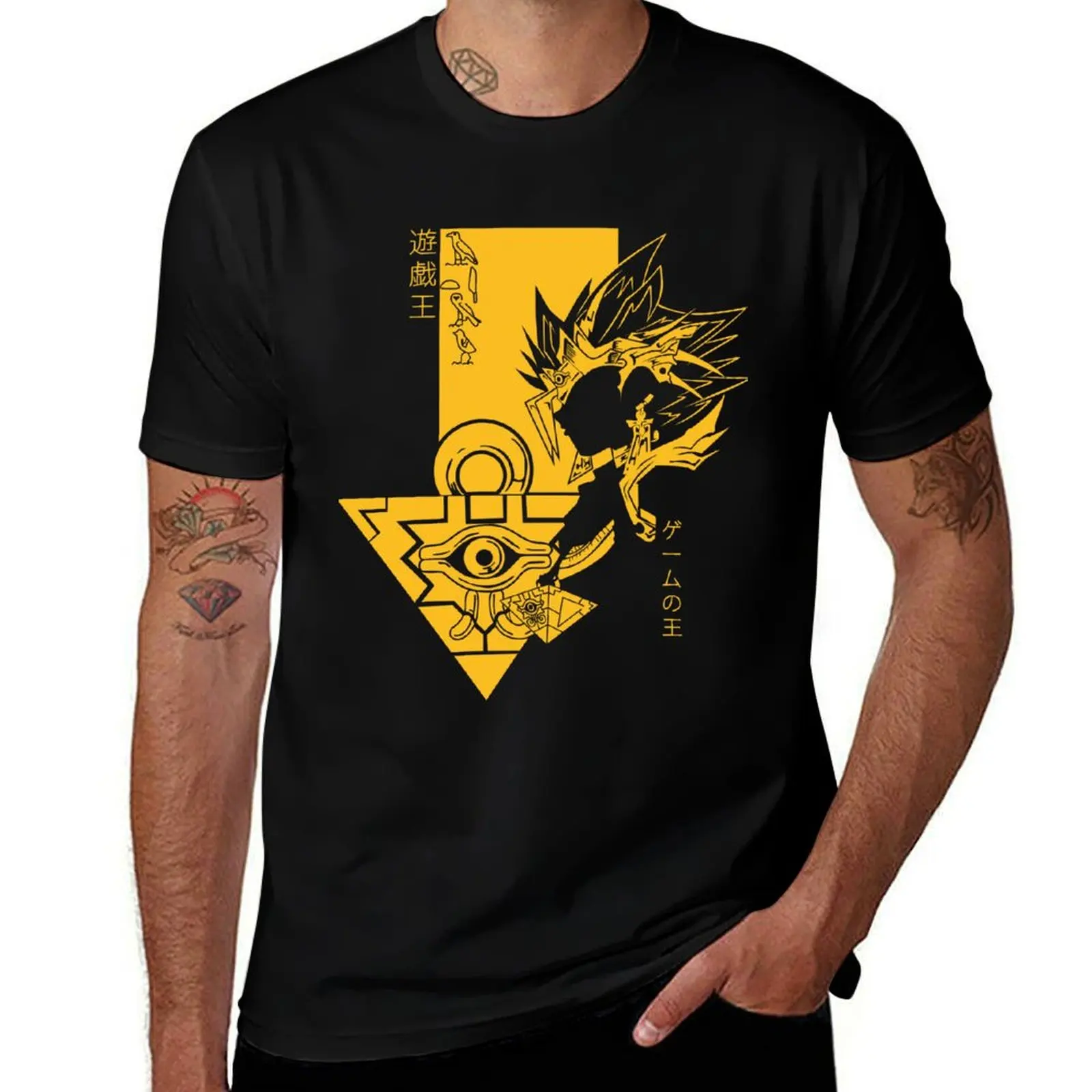 

printed t funny T-Shirt man for man for t Egyptian shirt graphic T-Shirt t Duel man cotton Master shirts shirts