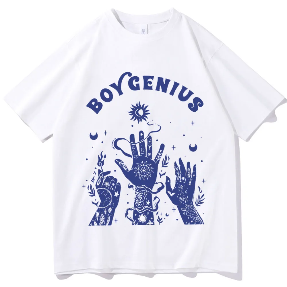Boygenius Shirt Indie Rock Music Tour 2023 Shirt Gift for Fans Boygenius The Record Shirt O-Neck Short Sleeve Shirts image 2